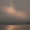Sun behind Fog Sun behind Fog