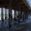Underneath the pier