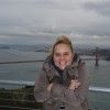 Lisa freezing in San Francisco